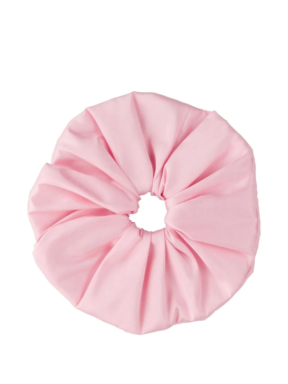 Dupion Frill hair scrunchie