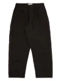 Universal Works pleated trousers - Brown
