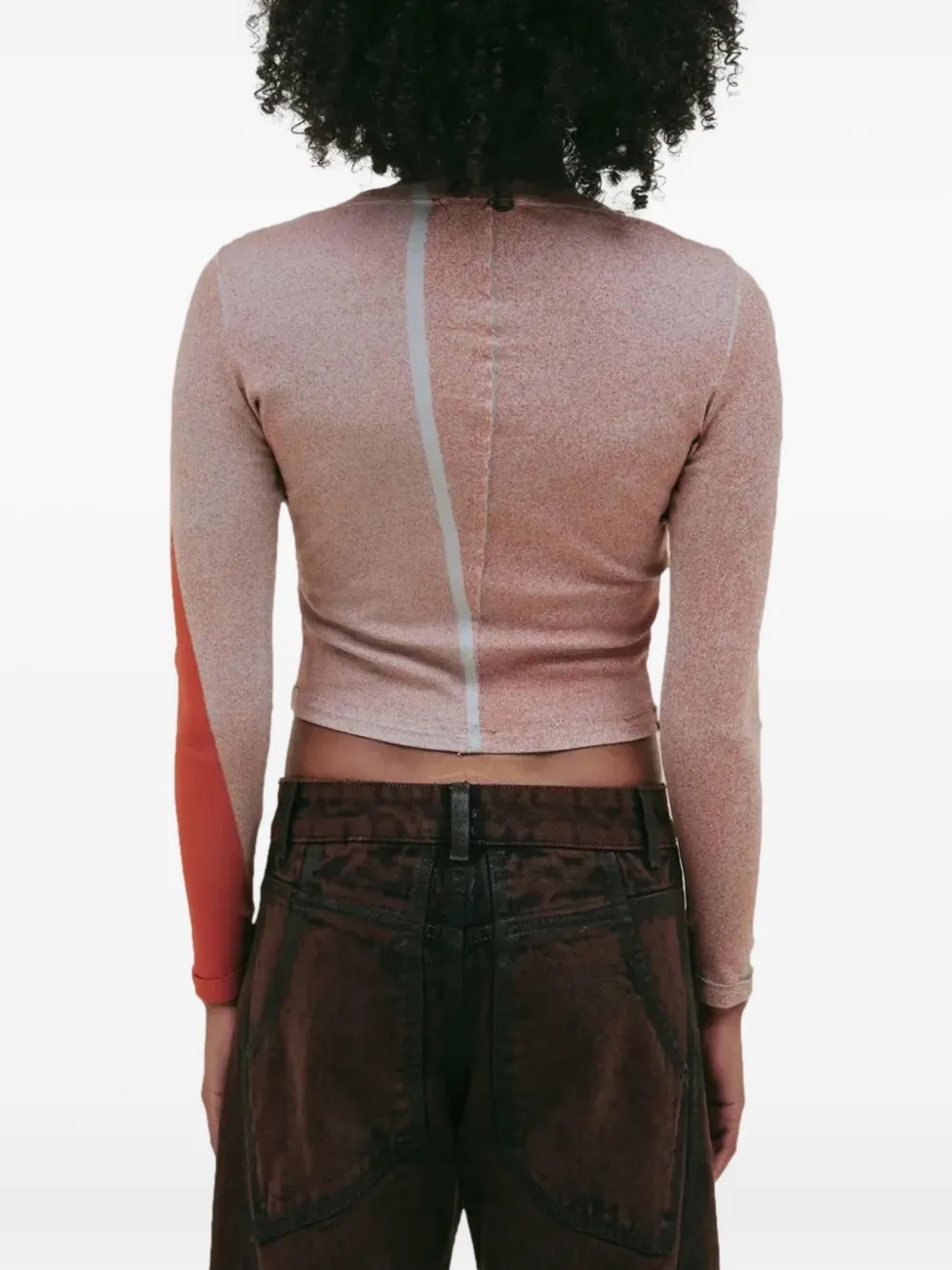 ECKHAUS LATTA COLOUR-BLOCK T-SHIRT
