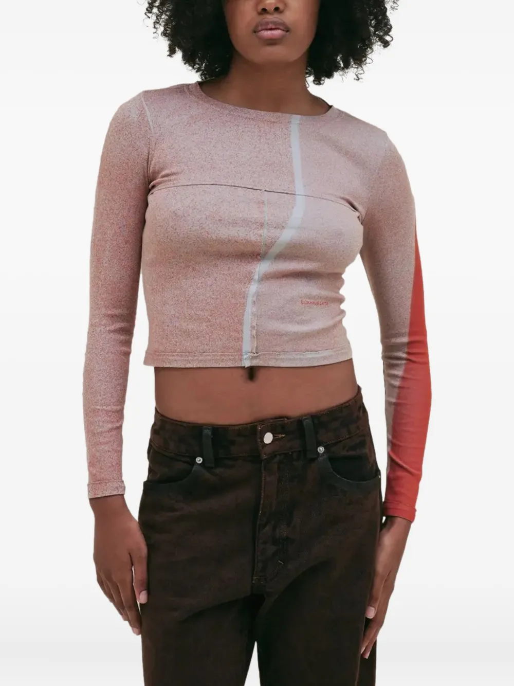 ECKHAUS LATTA COLOUR-BLOCK T-SHIRT