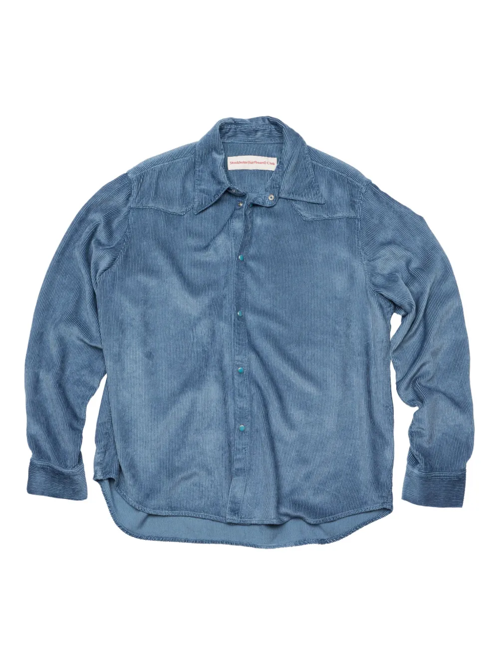 Stockholm Surfboard Club Prince shirt Blauw
