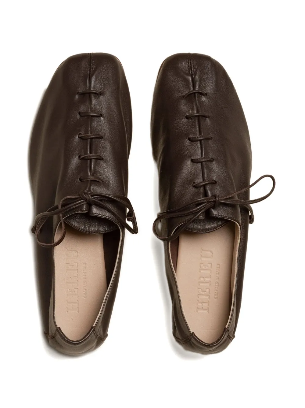 Hereu Plegada ballet flats Brown