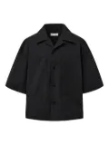 Amomento patch-pocket shirt - Black