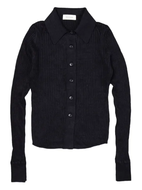mfpen ribbed-knit cardigan