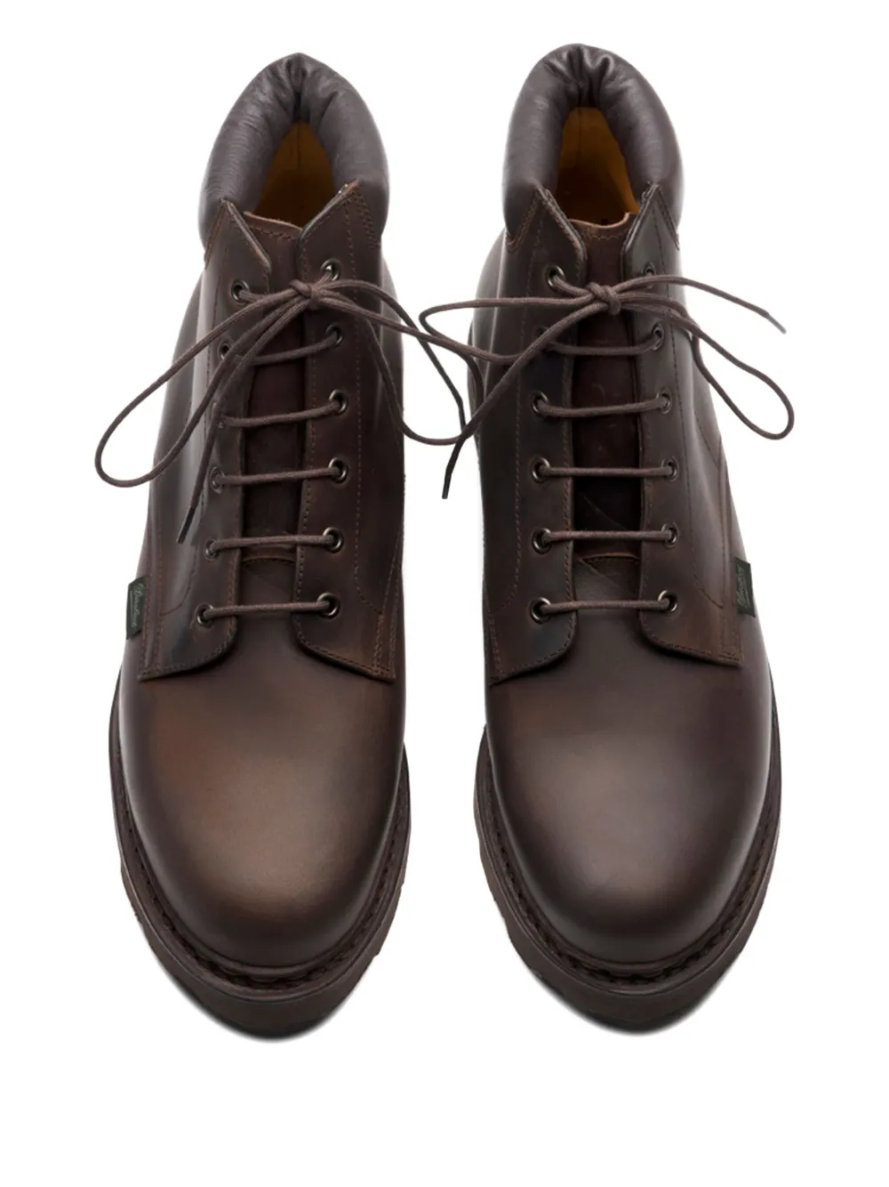 Paraboot Bergerac leren laarzen Bruin
