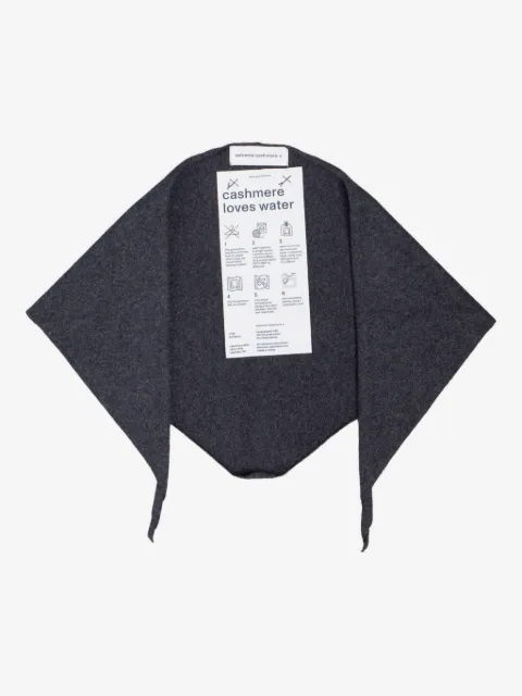 extreme cashmere knitted bandana