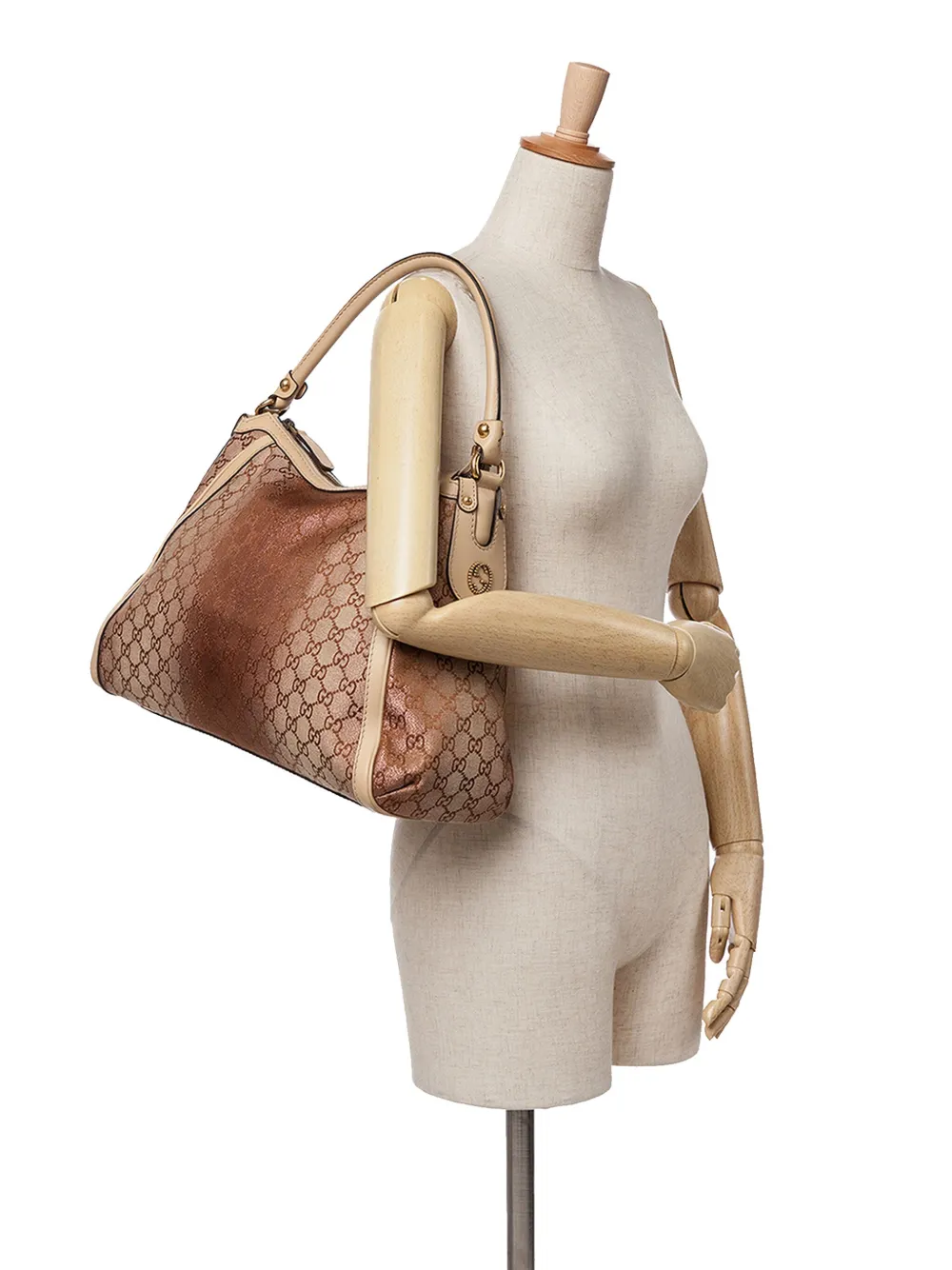 Gucci Pre-Owned Borsa a spalla GG Lurex Scarlett 2000-2015 | Image 7