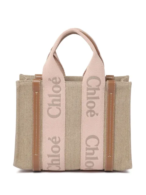 Chloé tote con logo
