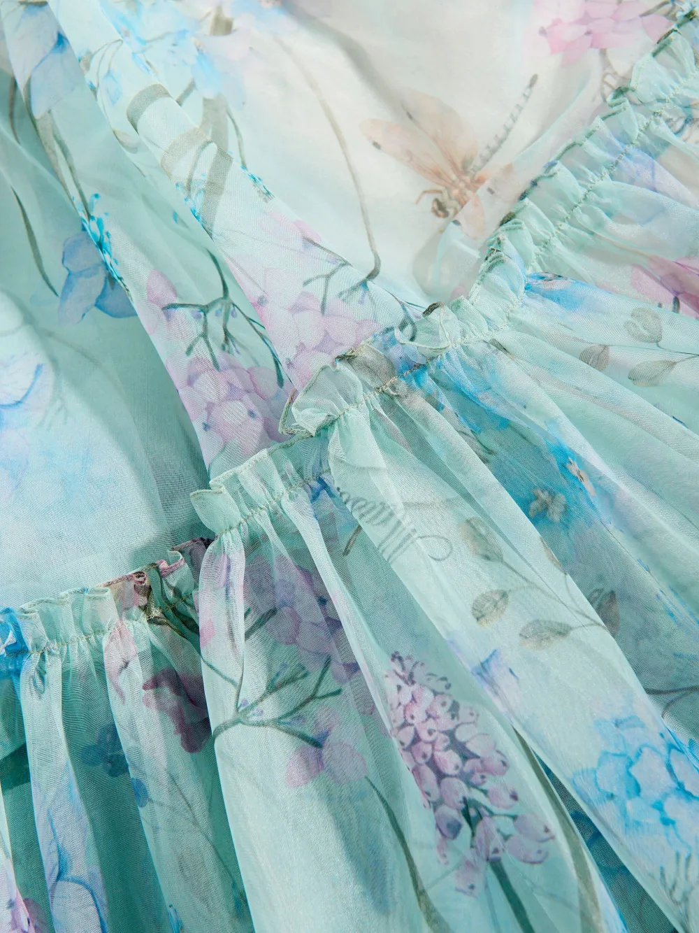 MAISON AVA FLORAL-PRINT DRESS