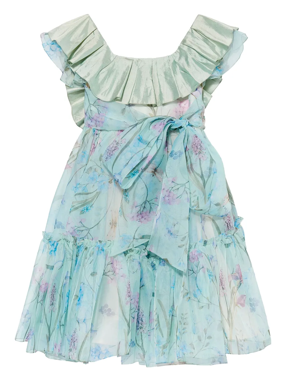 MAISON AVA FLORAL-PRINT DRESS