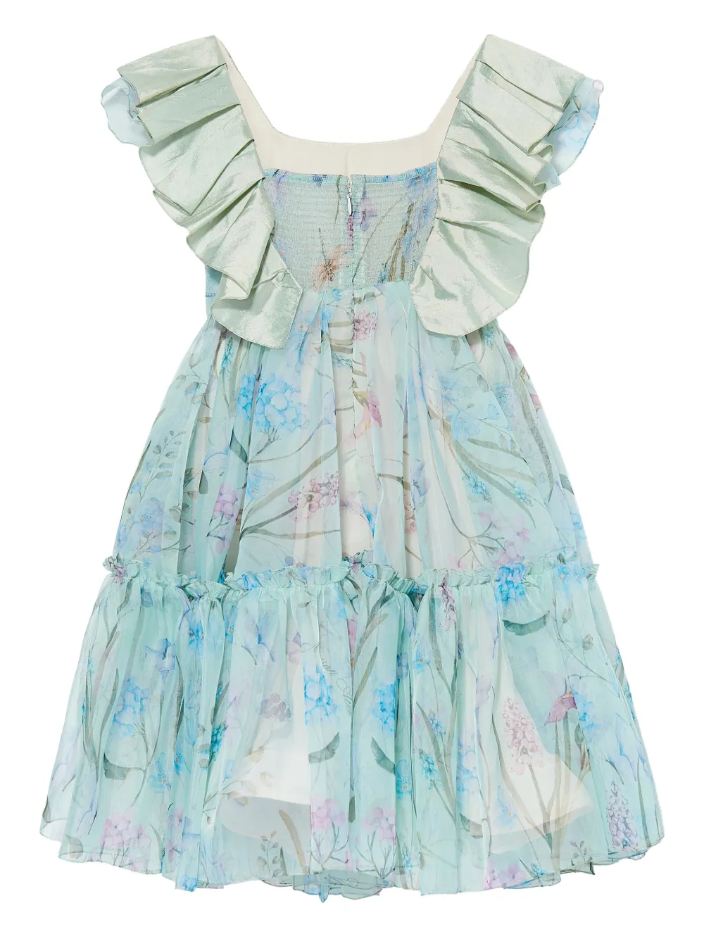 MAISON AVA FLORAL-PRINT DRESS