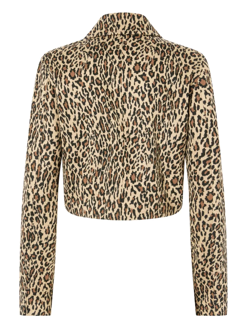 PINKO Shirtjack met luipaardprint Bruin