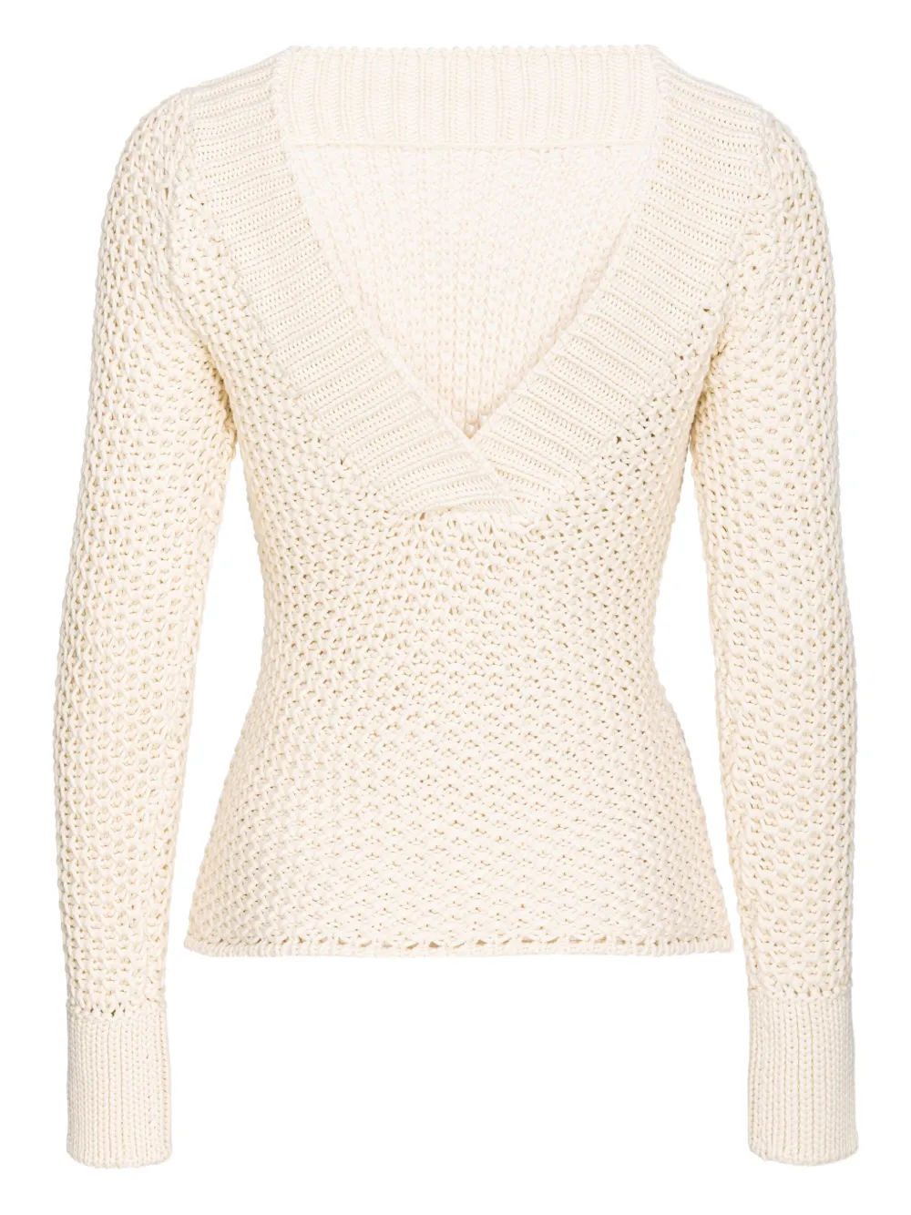 PINKO Gehaakte sweater Beige