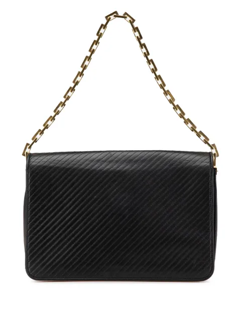 Saint Laurent Pre-Owned bolsa de hombro Quilted Lambskin Babylone Flap 2013-2024