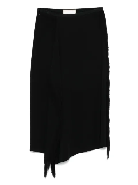 Litkovskaya fringed midi skirt