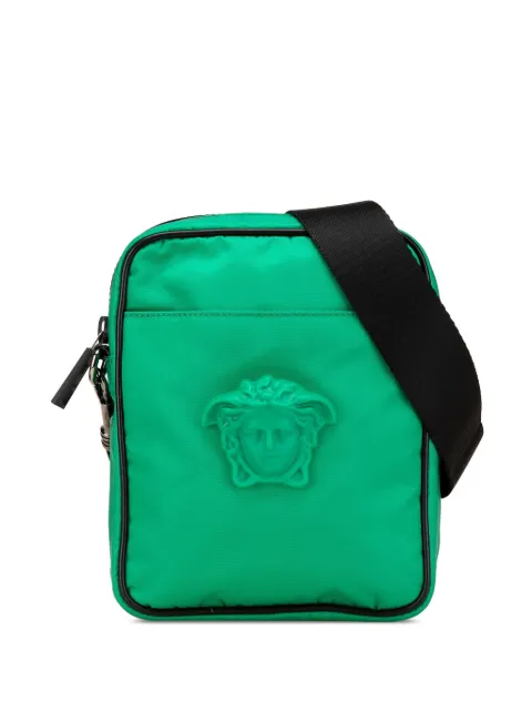 Versace Pre-Owned 2010-2024 Medusa Nylon Palazzo crossbody bag