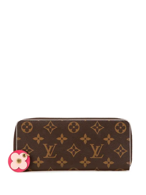 Louis Vuitton Pre-Owned cartera Monogram Bloom Flower Clemence Wallet 2019