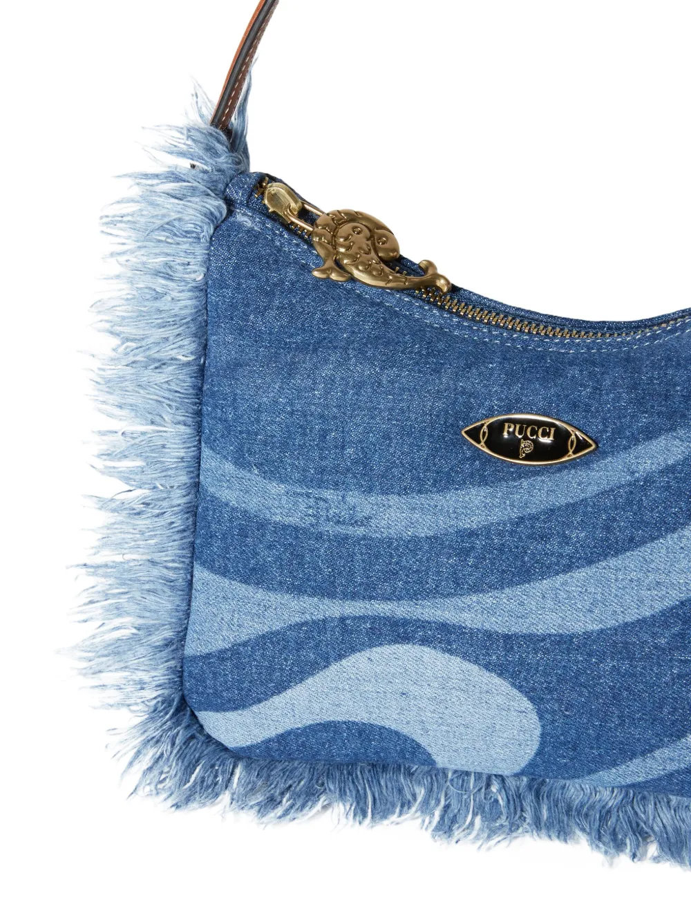 Pucci Yummy Shoulder Bag In Blue