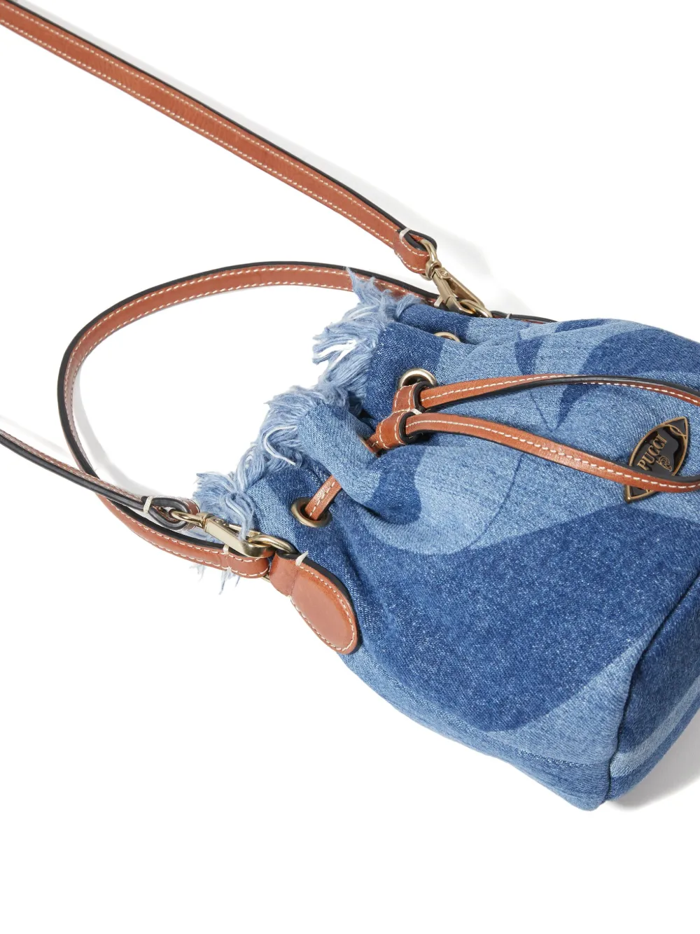 Pucci Yummy Bucket Bag In Blue