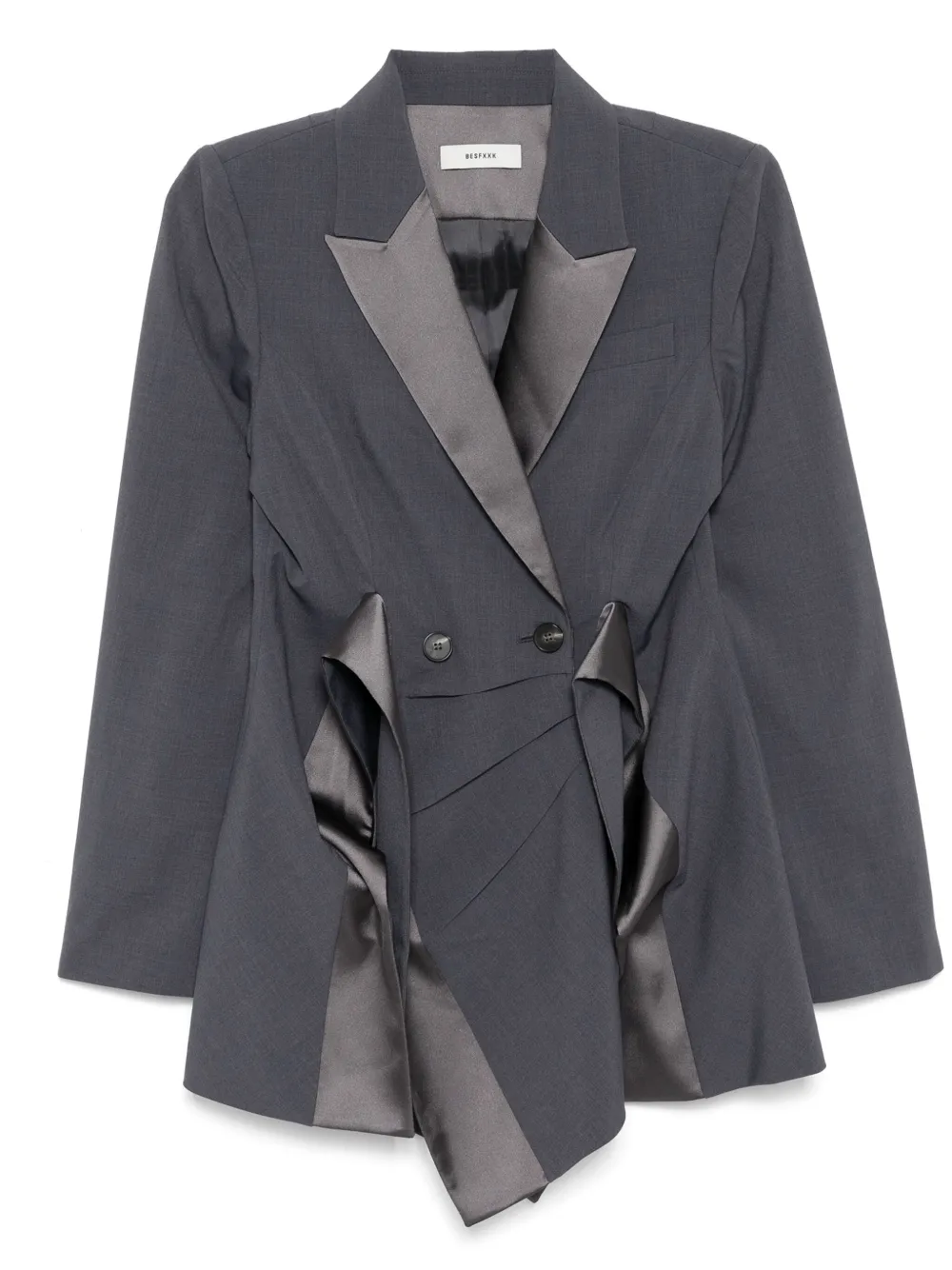 asymmetric blazer