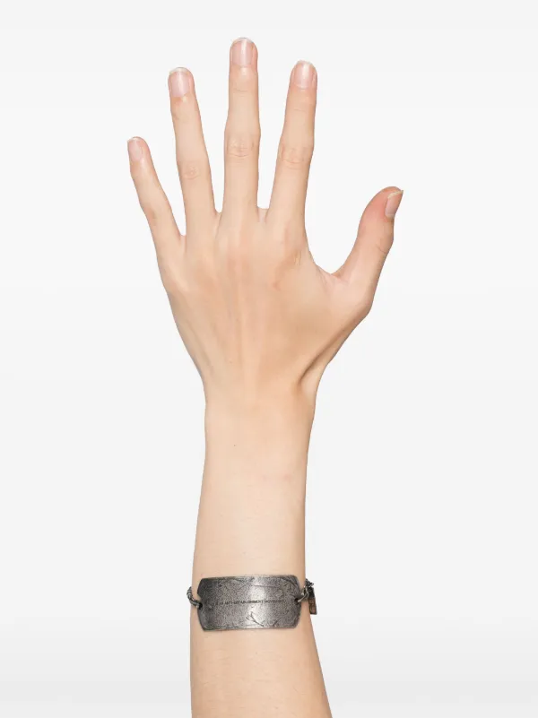 Julius Dog Tag Bracelet | Silver | FARFETCH BH