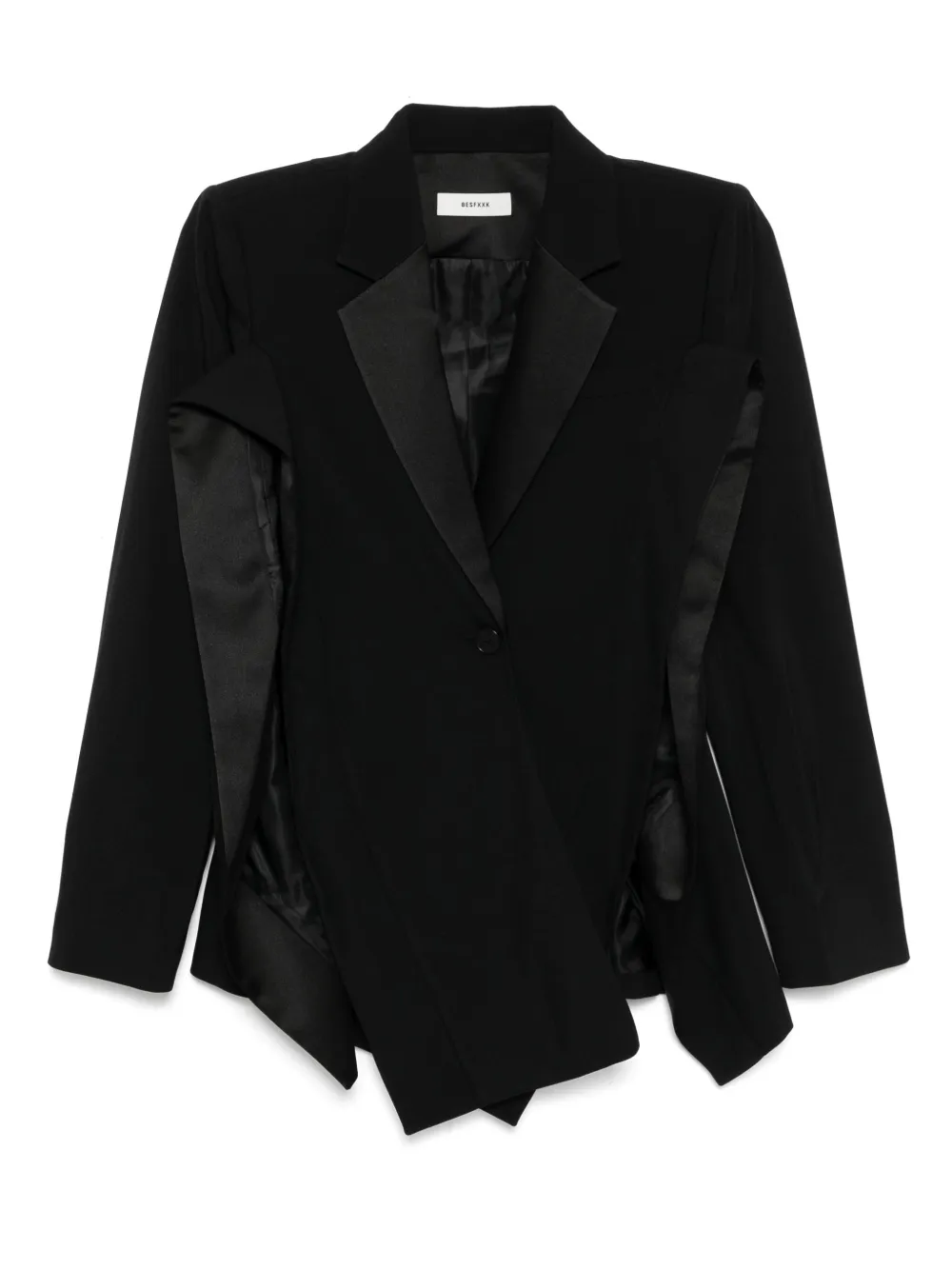 single-breasted blazer