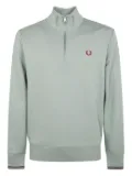 Fred Perry knitted cotton jumper - Blue