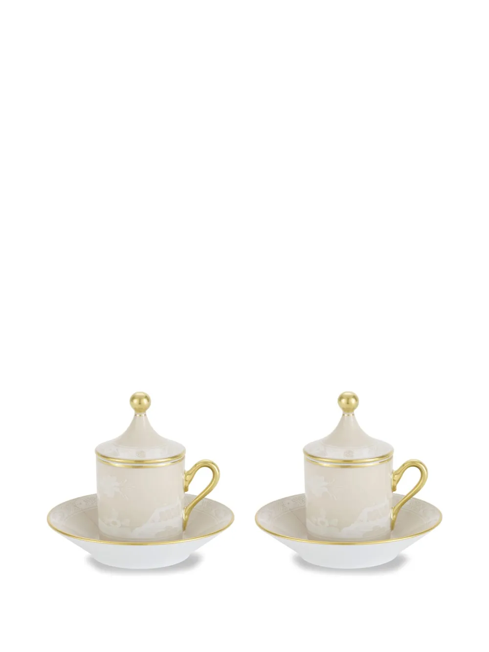 GINORI 1735 Oriente Italiano coffee set (set of two) | Neutrals | Image 1