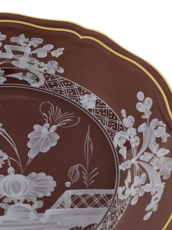 GINORI 1735 Prato Oriente De Porcelana | Marrom | FARFETCH BR