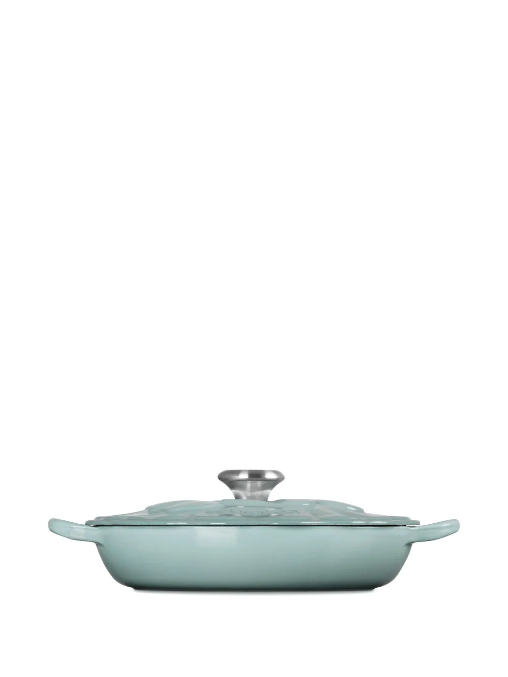 Le Creuset Tegame Flower-shaped Casserole Dish In Blue