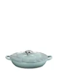 Le Creuset Tegame flower-shaped casserole dish - Blue