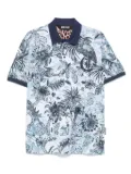Just Cavalli Jungle polo shirt - Blue