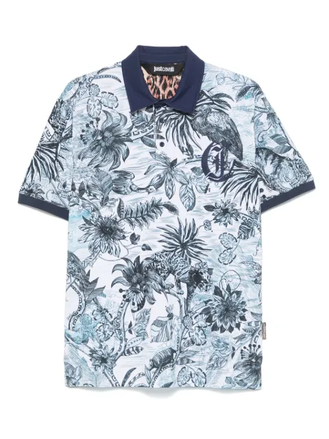 Just Cavalli Jungle polo shirt