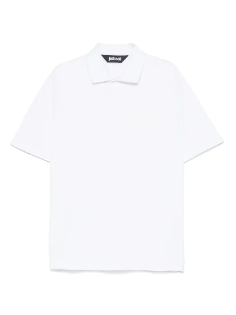 Just Cavalli logo-print polo shirt