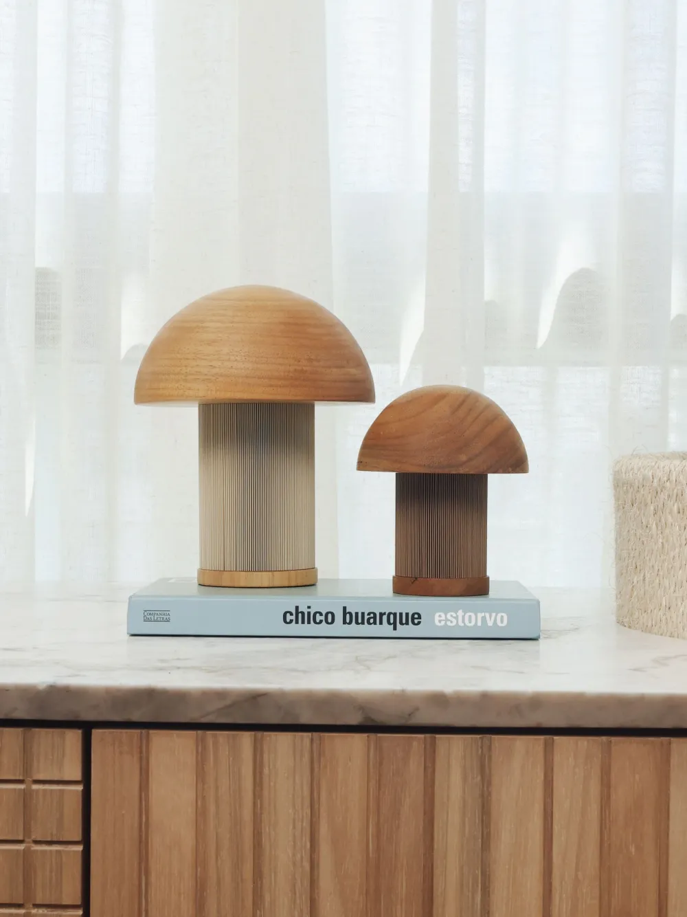 By Gabs Cogumelo Sculpture In Brown