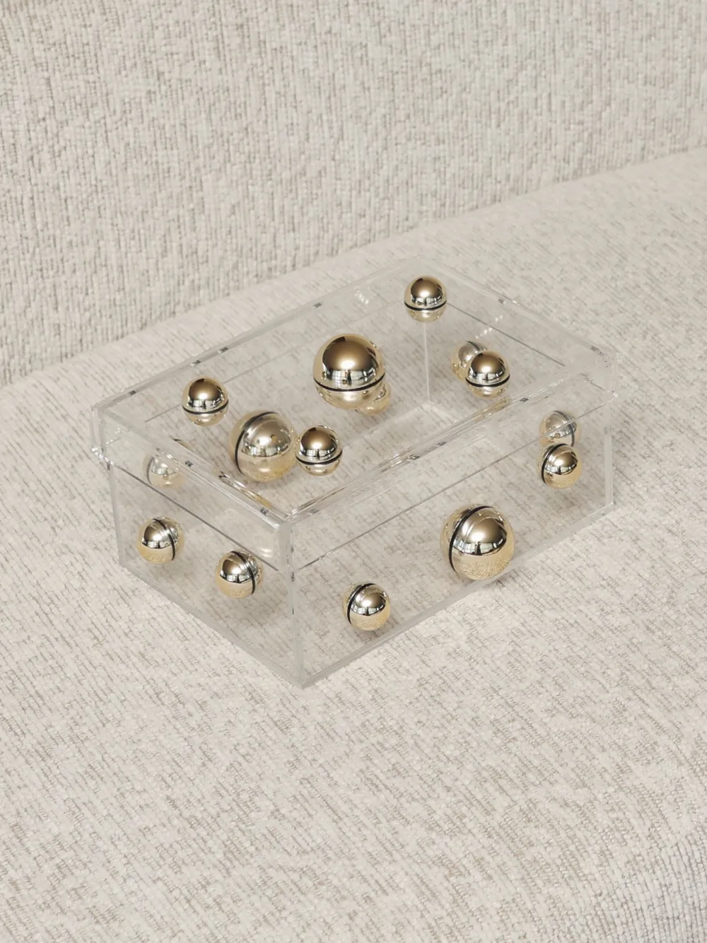 By Gabs Box Match Sculpture In Gold