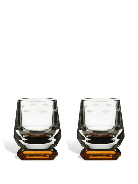 Reflections Copenhagen Whimsy whisky glass (set of two)