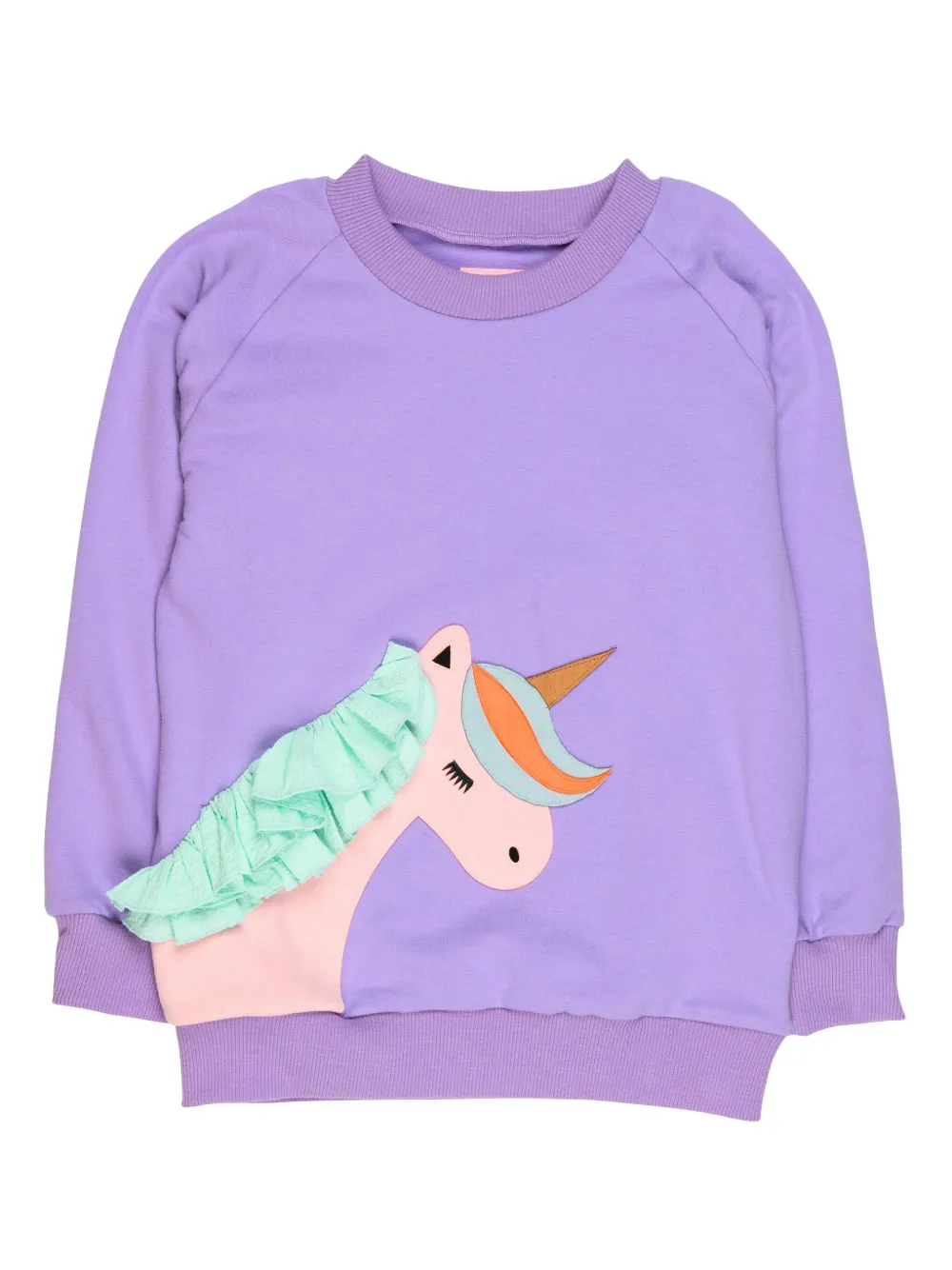 WAUW CAPOW by BANGBANG Sweater met print Paars