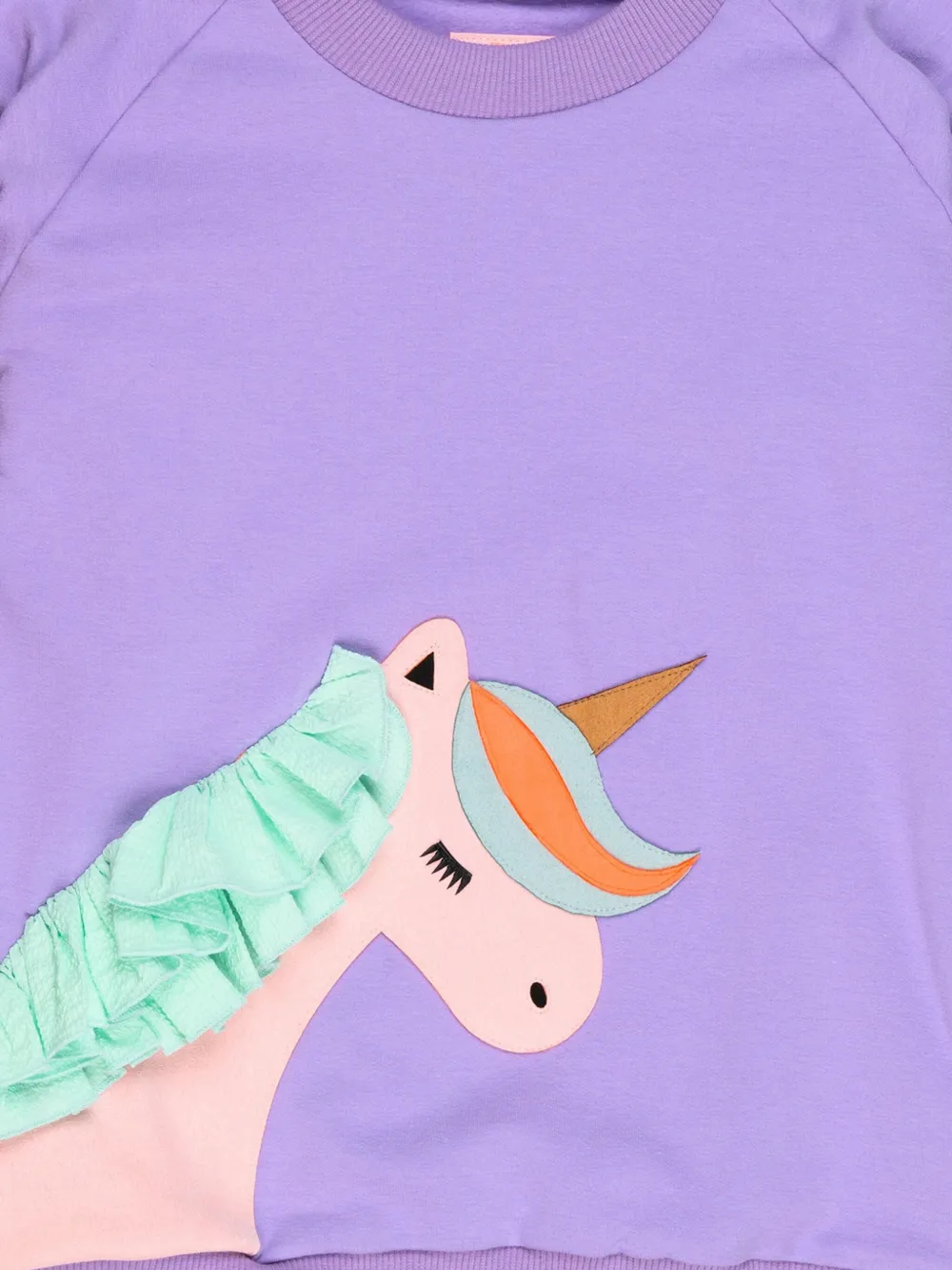 WAUW CAPOW by BANGBANG Sweater met print Paars