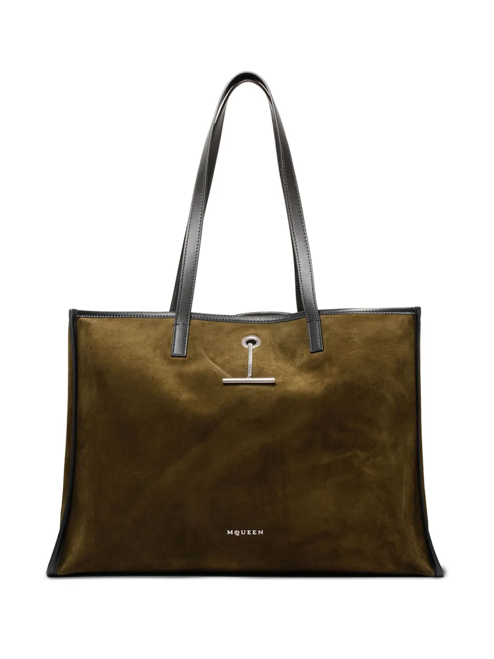 T-bar pendant tote bag