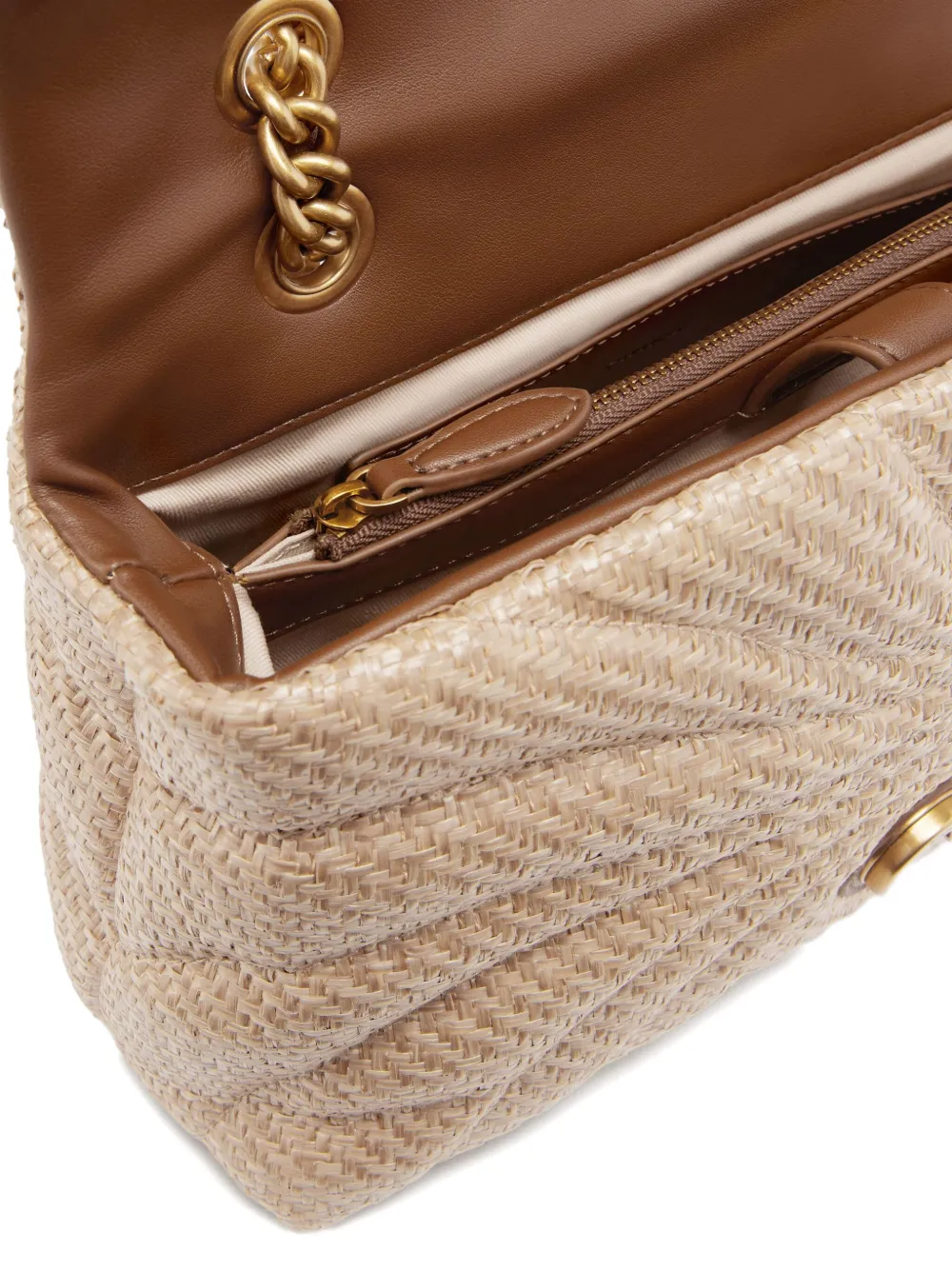 PINKO Love crossbodytas Beige