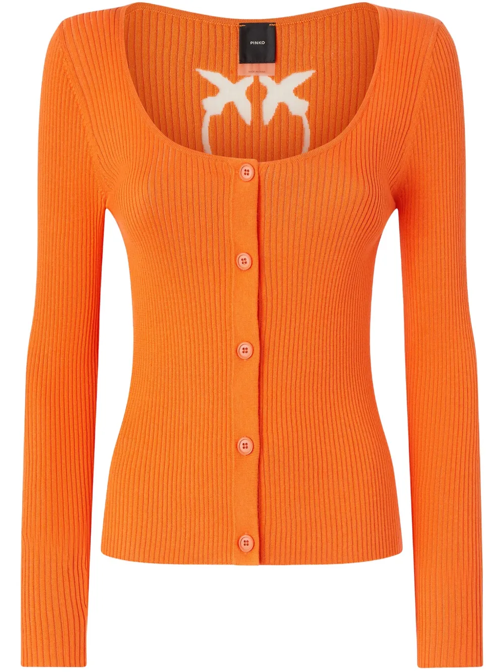 PINKO Vest met uitgesneden detail Oranje