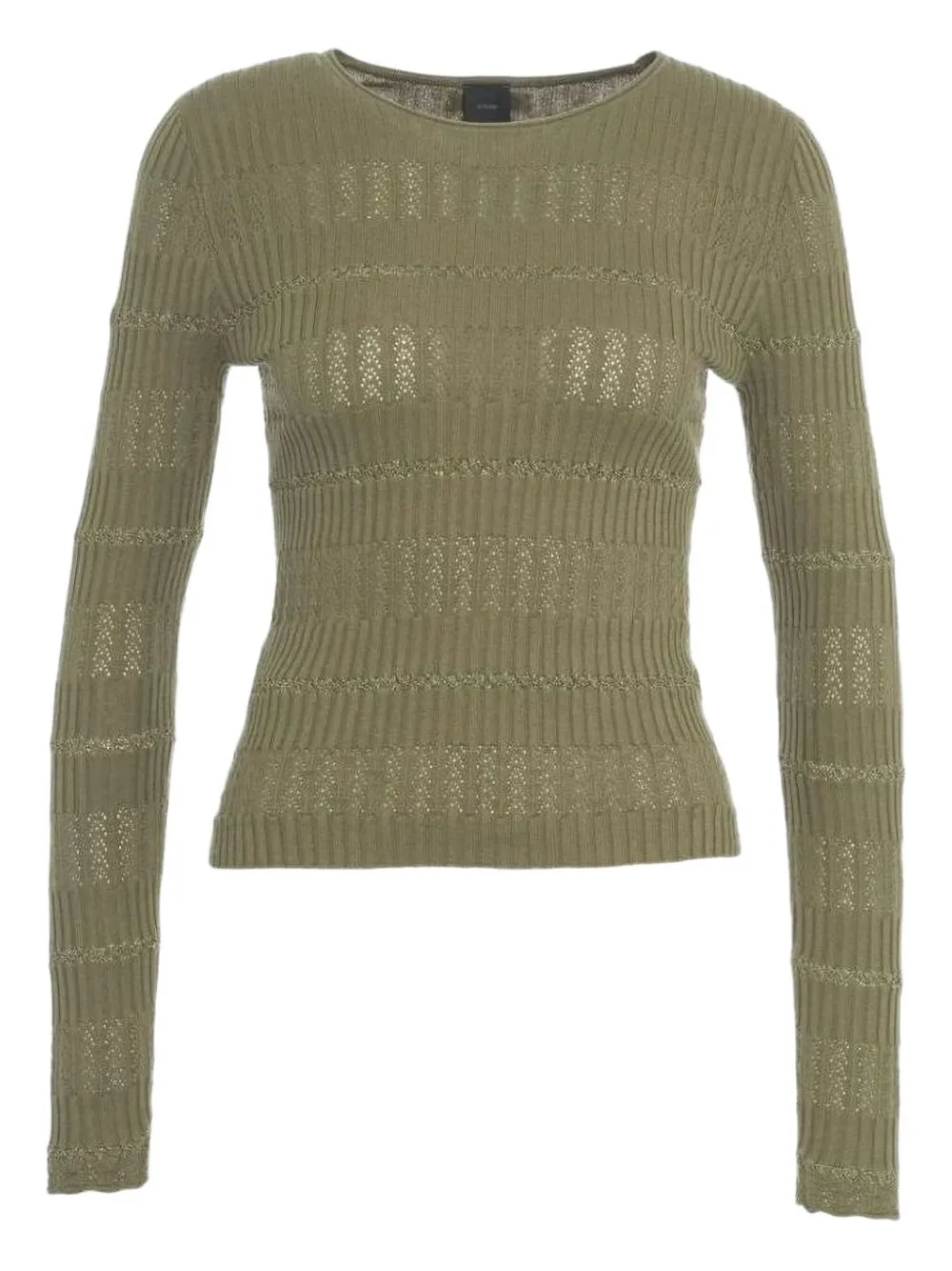 PINKO ribbed sweater | Green | Image 1