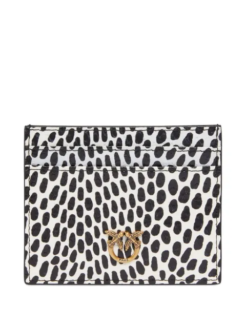 PINKO printed leather wallet
