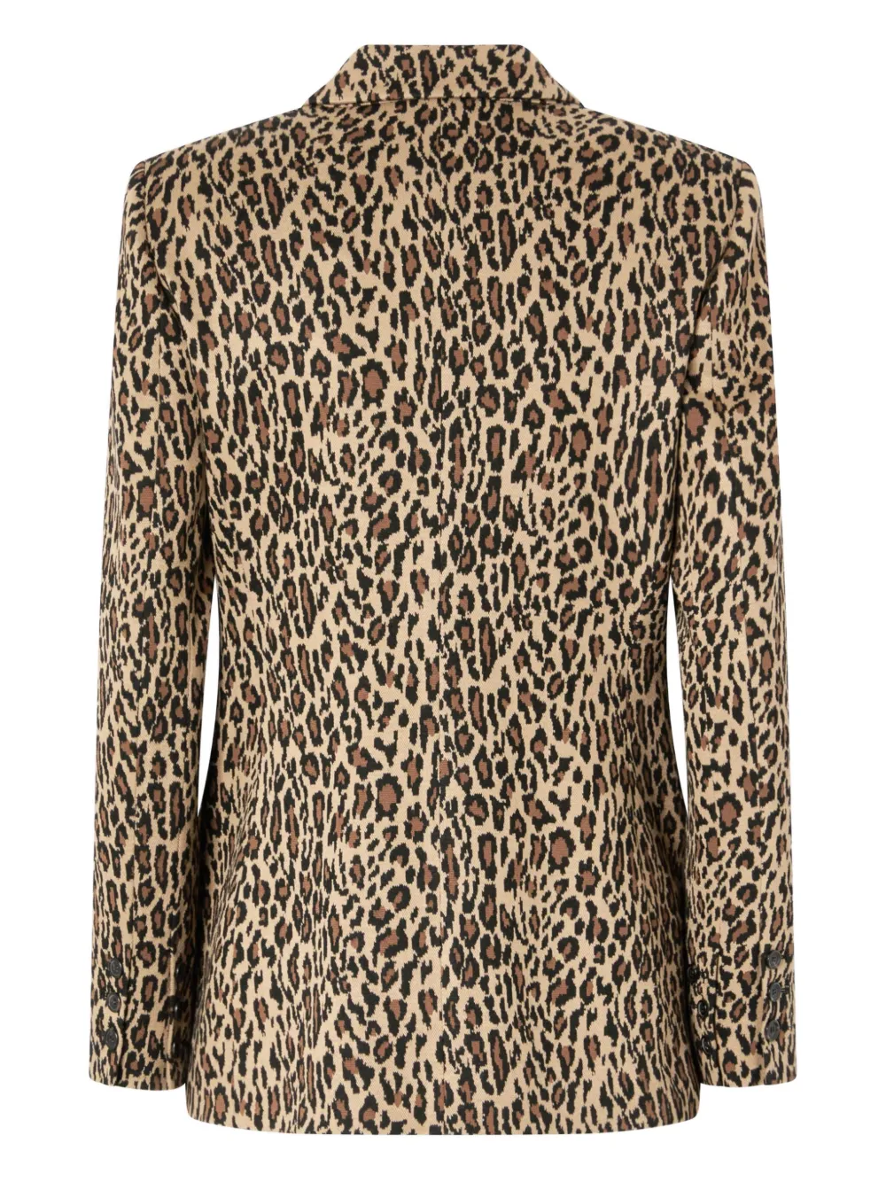 PINKO Blazer met luipaardprint Bruin