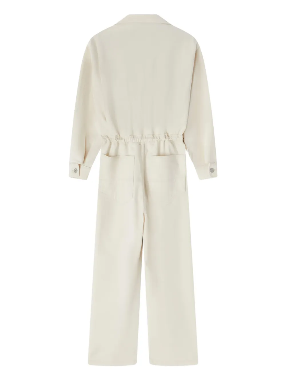 PINKO x Patrick McDowell jumpsuit met paardenprint Wit
