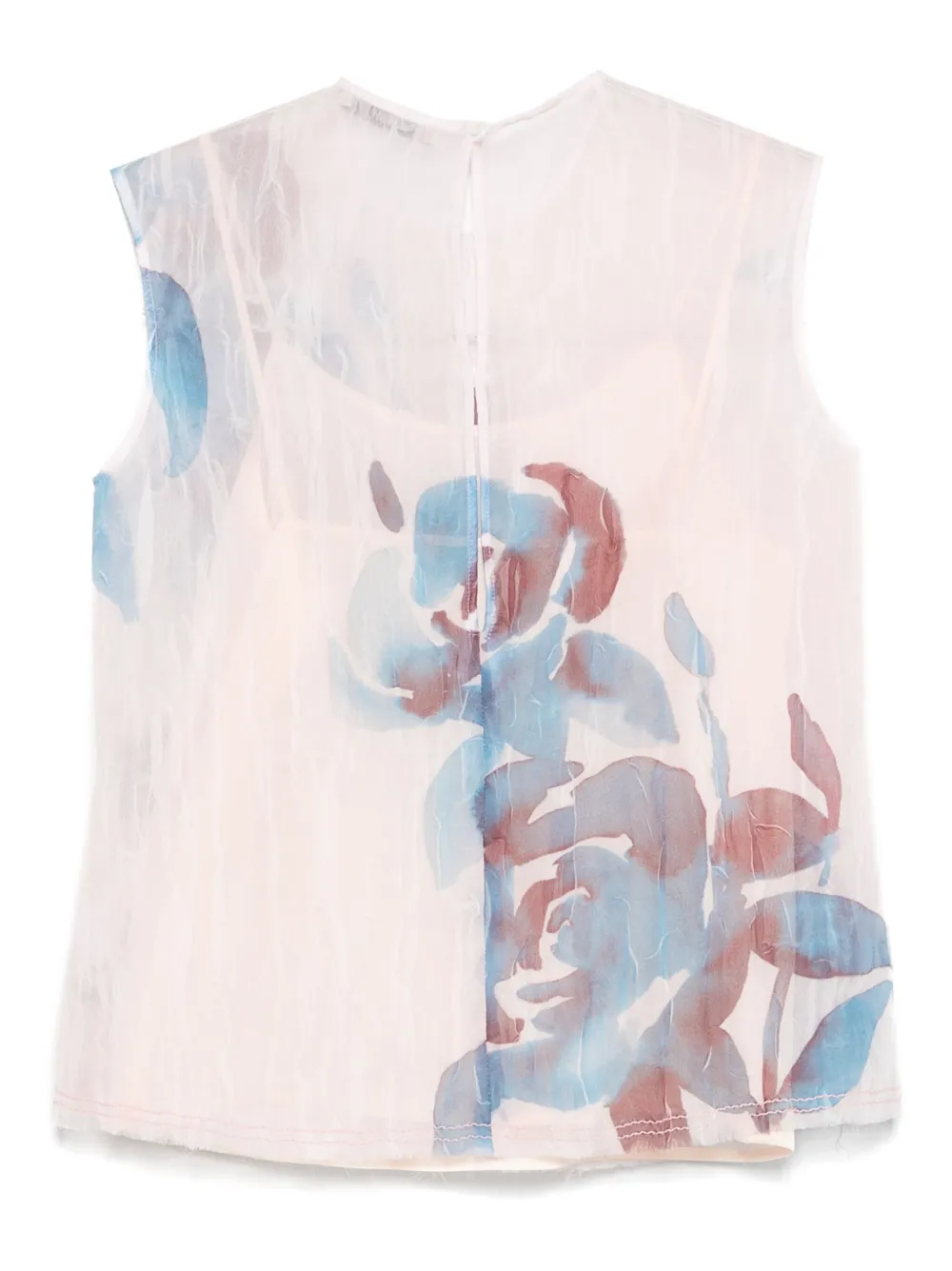 Odeeh peonie-print top | Vests & Tank Tops | Image 2