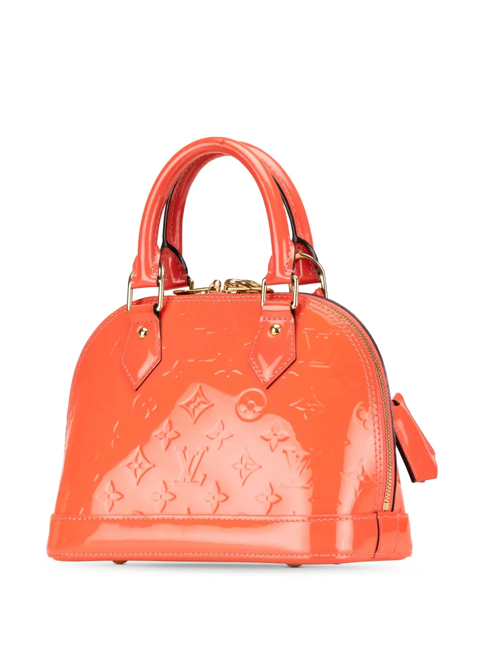 Louis Vuitton Pre-Owned 2015 Monogram Vernis Alma BB satchel | Pre-Owned | Image 2