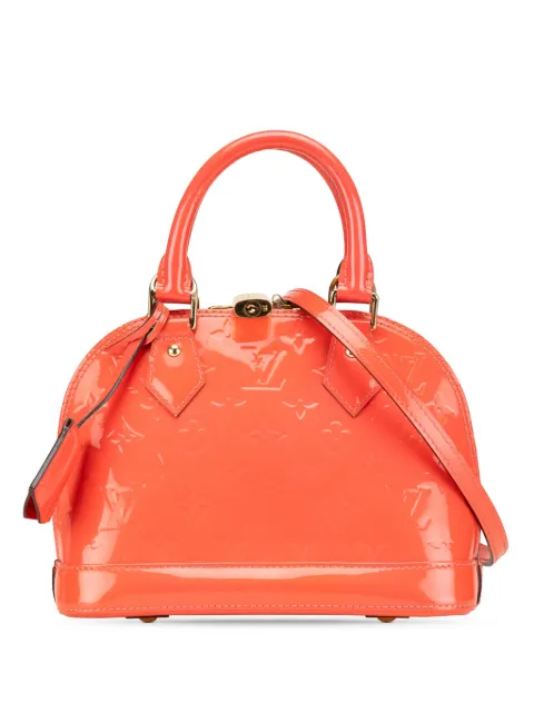 Louis Vuitton Pre-Owned 2015 Monogram Vernis Alma BB satchel