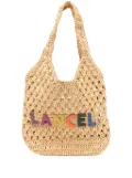 Lancel logo-lettering shoulder bag - Neutrals